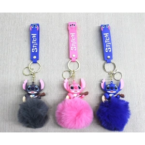 Ponponlu Stitch Anahtarlık Alk4245