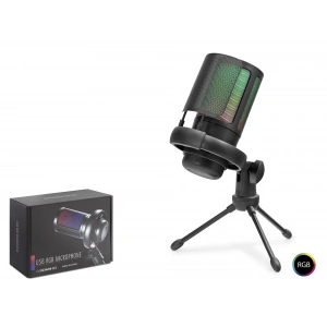 Profesyonel Gaming Rgb Mikrofon 192 Khz / 24 Bit Type-C - Siyah ME6S