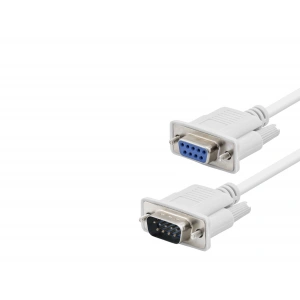 RS232 Seri Port Bağlantı Kablosu 1.5 Mt (Beyaz - HDX7801)