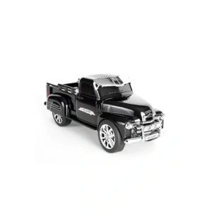 Şarjlı Nostaljik Çalar Kamyon Bluetooth Fm Radyo Tf Mp3 Siyah