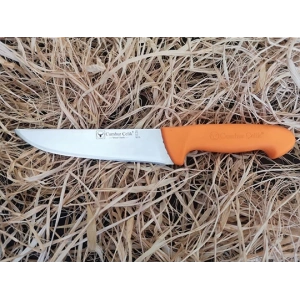 Sürmene Cumhur Çelik 61120 Kasap Kurban Bıçağı, 16,5 cm, Kaymaz Sap