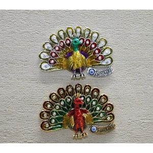 Swaroski Tavuskuşu Magnet Alk3852