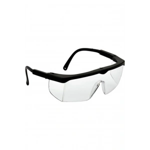 Tam Korumalı Şeffaf Ayarlı Çapak Laboratuvar Gözlüğü