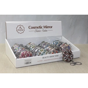 Taşlı El Aynası Anahtarlık Alk3773