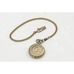 Türk Bayraklı Köstekli Saat Alk2605