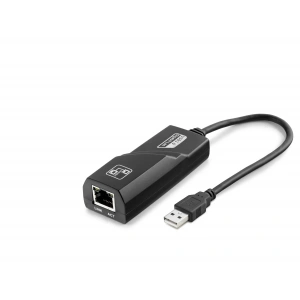 USB 2.0 Ethernet Adaptör 10/100 Mbps (HDX5274 Siyah)