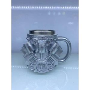 Çelik Kupa (V6 Motor Temalı)