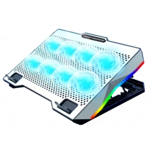 ZR S608 Rgb 8 Fan Metalik Laptop Suğutucu