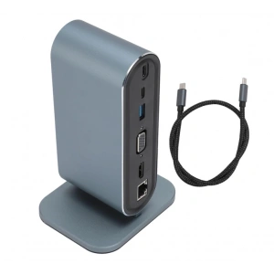 ZR773 Type-C Support 4K 12 İn 1 Dock Model Pd Station