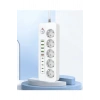 3500w Akım Korumalı 5’li Grup Priz: 5x Usb + 5x Type-c Çıkışlı (2 Metre)