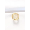 Kalın Gold Renk Ayarlanabilir Yüzük