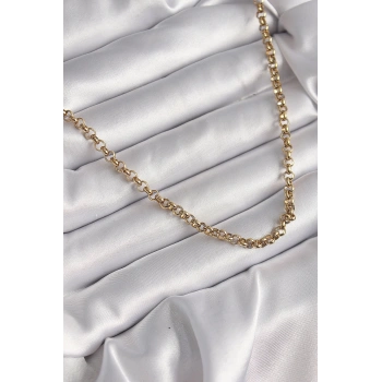 316L Çelik Gold Renk Kadın Kolye