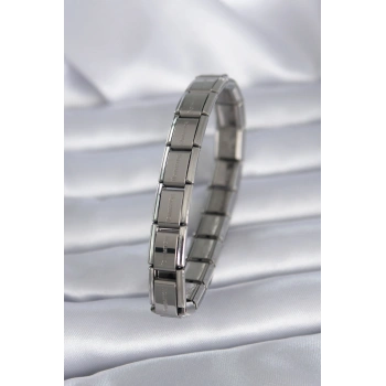 316L Çelik Gümüş Renk Yazılı Nomination Model Kadın Bileklik