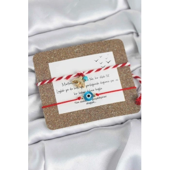 Marteniçka Bileklik 2li Nazar ve Kırlangıç Model