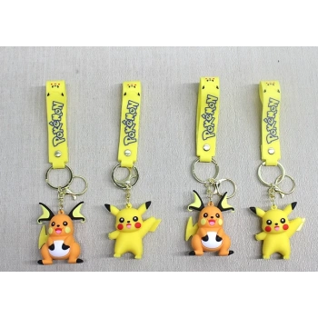 Pikachu Silikon Anahtarlık Alk4252