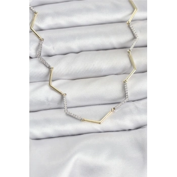 VIP Seri Zikzak Model Kadın Kolye