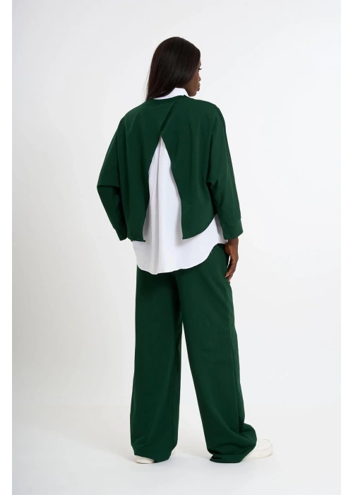 3-Piece Set – Green & White