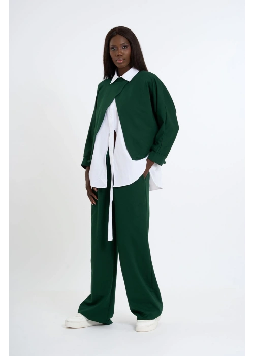 3-Piece Set – Green & White