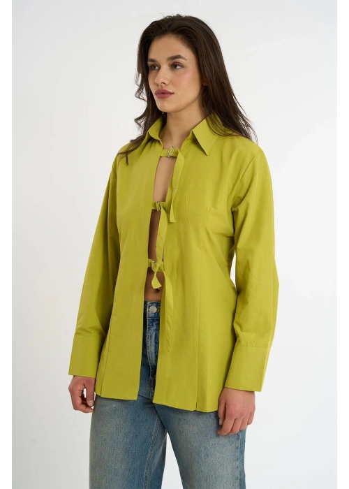 Belted Shirt | Green