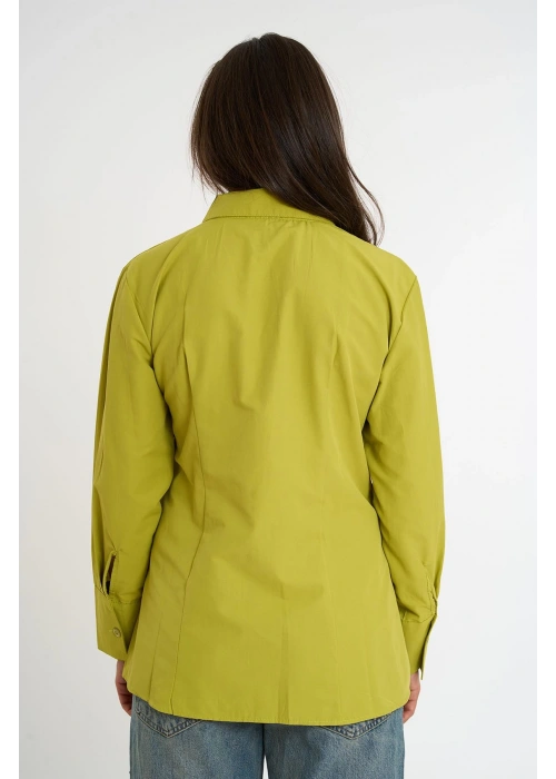Belted Shirt | Green