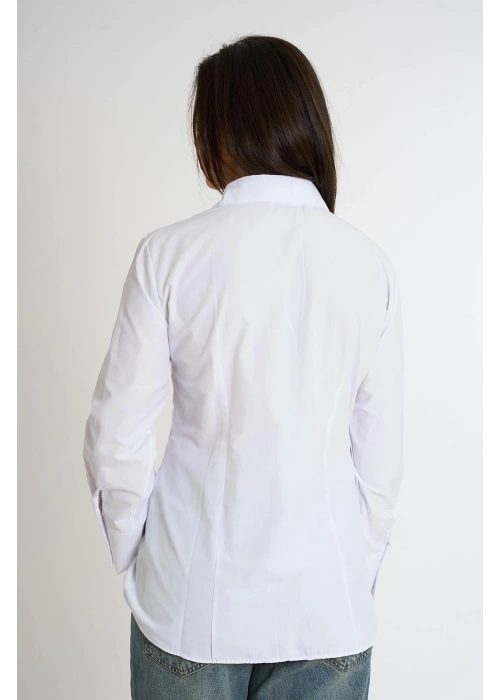 Belted Shirt | White