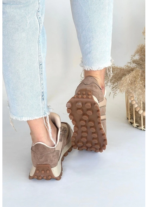 Berty Vizon Süet Bağcıklı Spor Ayakkabı