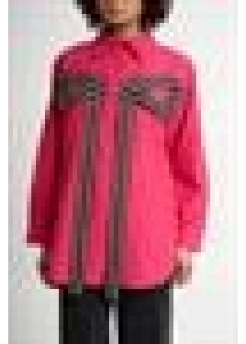 Bow Detail Shirt | Pink