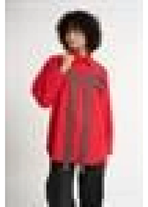 Bow Detail Shirt | Red