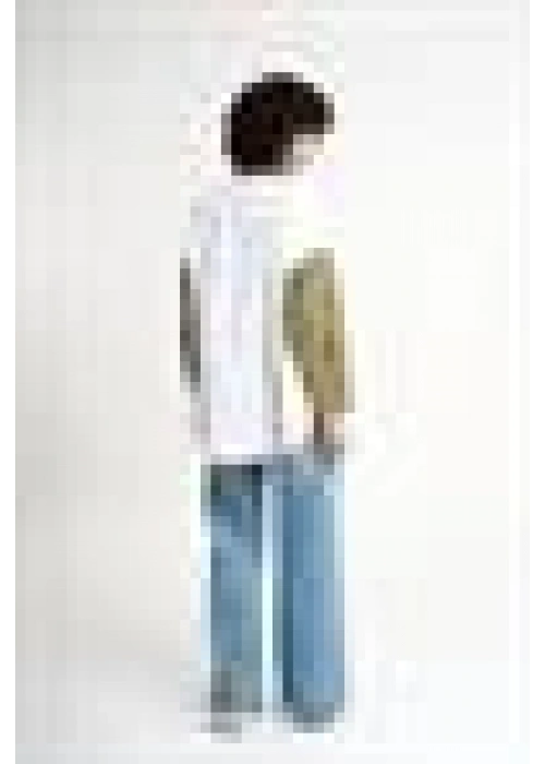 Cardigan Detailed Shirt | Army Green