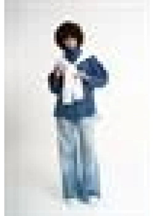 Cardigan Detailed Shirt | Navy blue