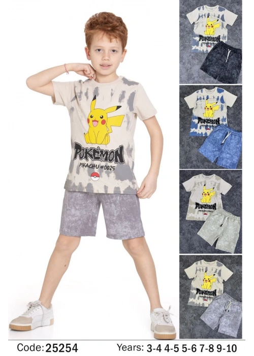 Çocuk şörtlü takım