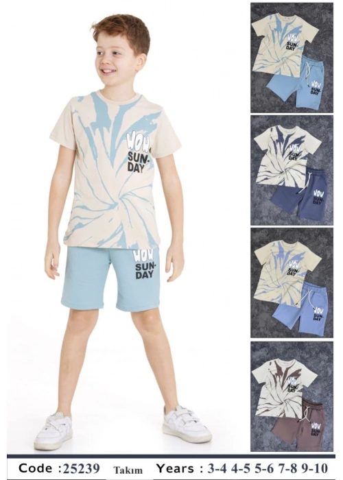 Çocuk şörtlü takım