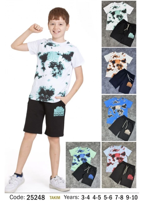 Çocuk şörtlü takım