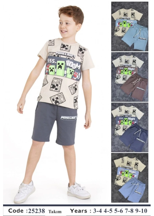 Çocuk şörtlü takım