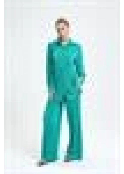 Corded Bottom Top Set | Green