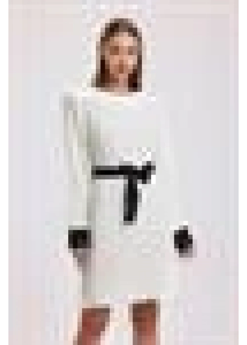 Corduroy Dress Small | White