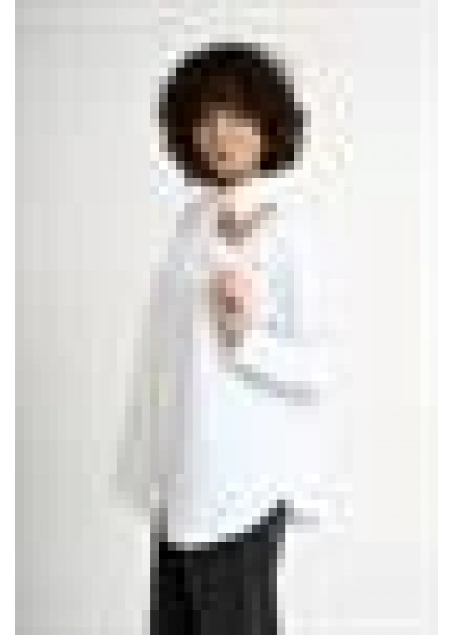 Double Collar Shirt | White