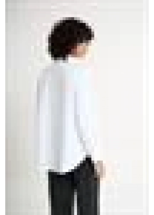 Double Collar Shirt | White