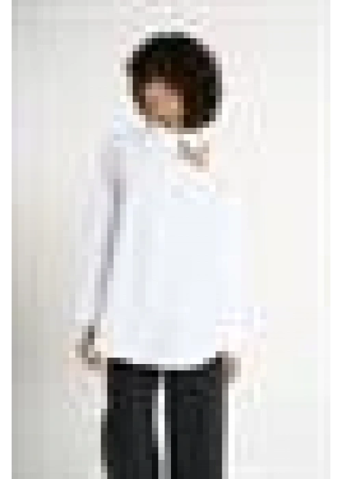 Double Collar Shirt | White