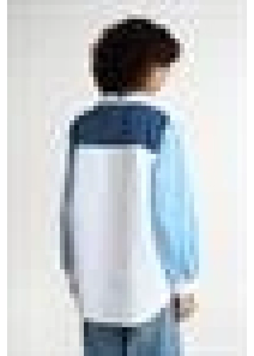 Double Pocket Long Sleeve Shirt | Light Blue