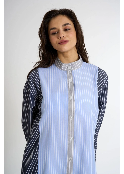 Garni Ruffled Long Dress | Anthracite