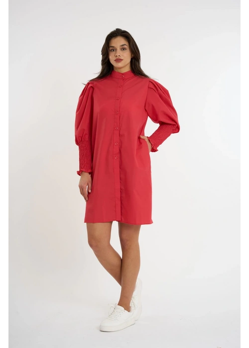 GIPELI SLEEVE SHIRT RED