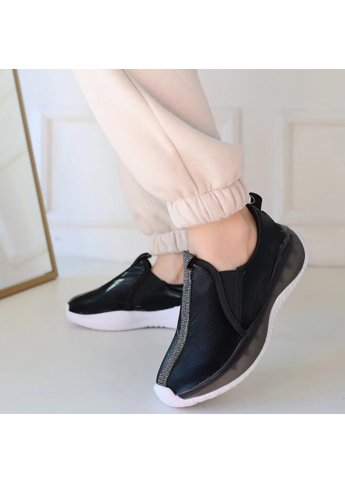 Hılly Siyah Paraşüt Spor Ayakkabı