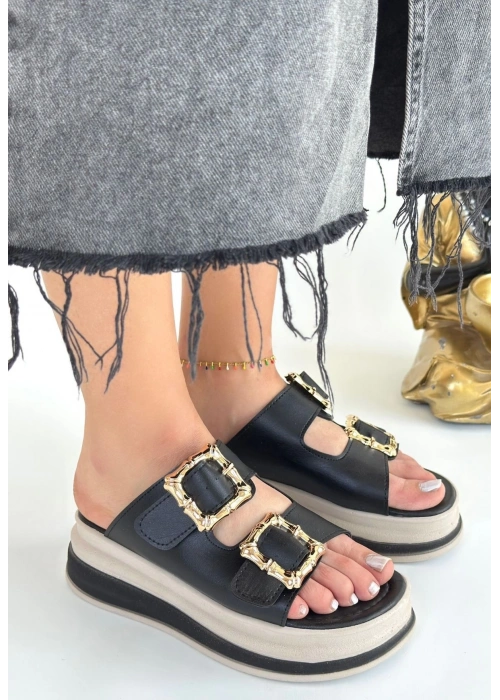 Jalli Siyah Cilt Terlik