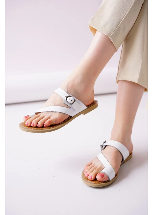 Kran Beyaz Cilt Terlik