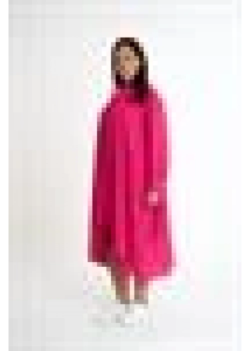 Magnificent Collar Slit Detailed Dress | Pink