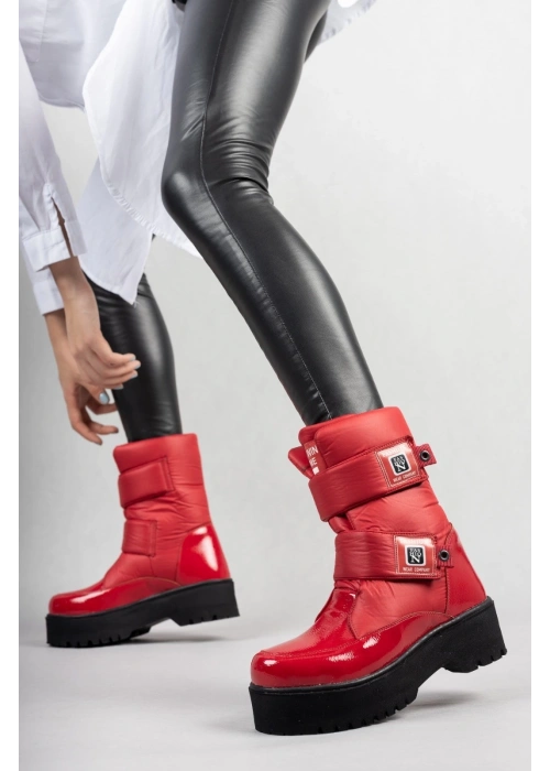 Miah Kırmızı Rugan Kar Bot