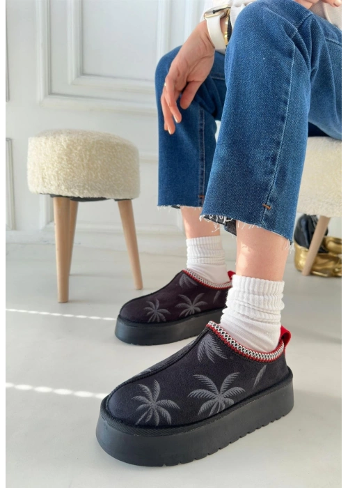 Mucy Siyah Süet Bot