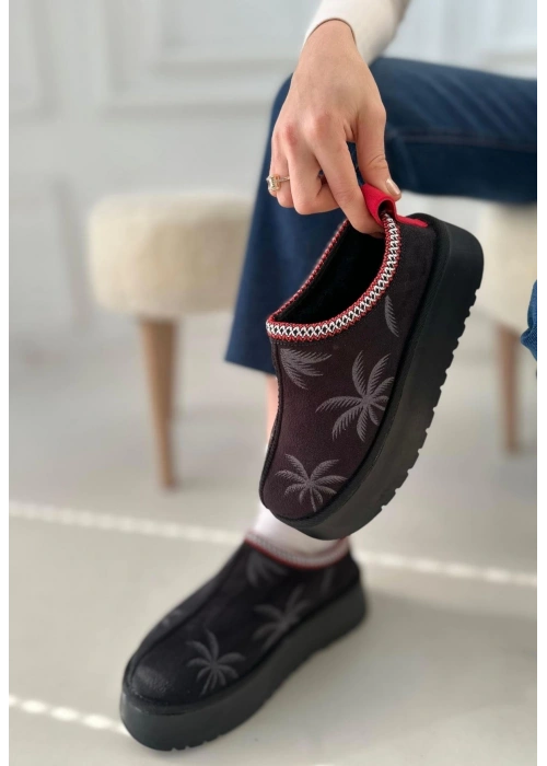 Mucy Siyah Süet Bot