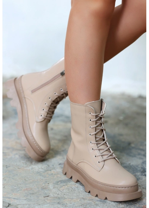 Orge Nude Cilt Bağcıklı Bot